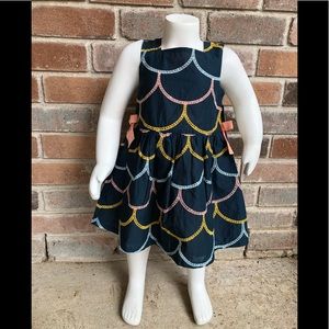 NWT Genuine Kids - OshKosh Blue Scallop Dress 2T